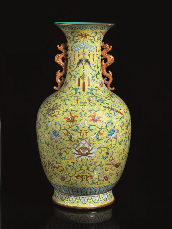 Vaso Cina dinastia Qing sec. XIX